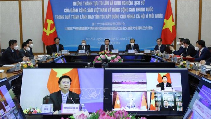 Vietnamese, Chinese communists hold 16th theoretical workshop
